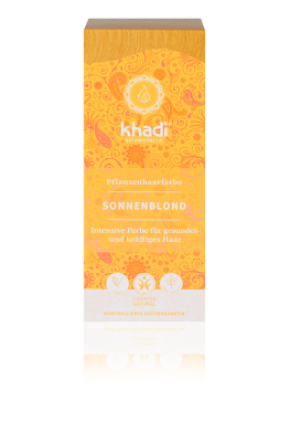 Khadi PFLANZENHAARFARBE SONNENBLOND
