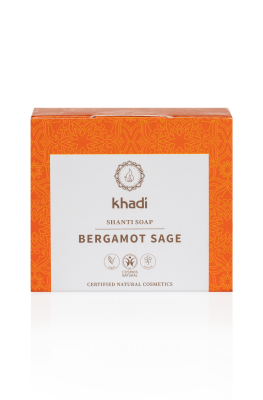 Khadi SHANTI SOAP BERGAMOT SAGE