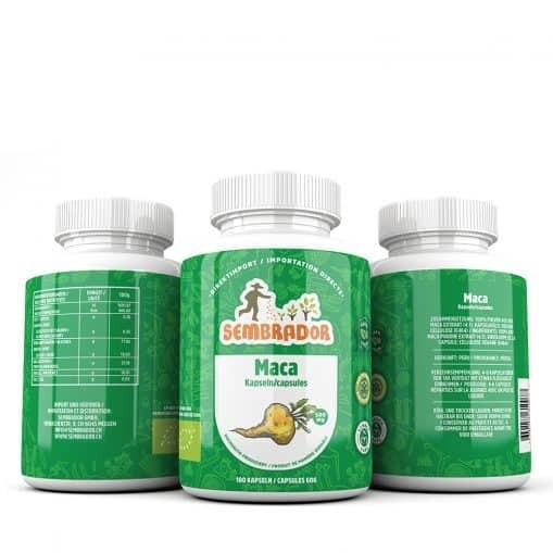 Maca Kapseln Bio (100stk. x 500mg)