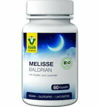Melisse - Baldrian Bio Raab 60 Kapseln