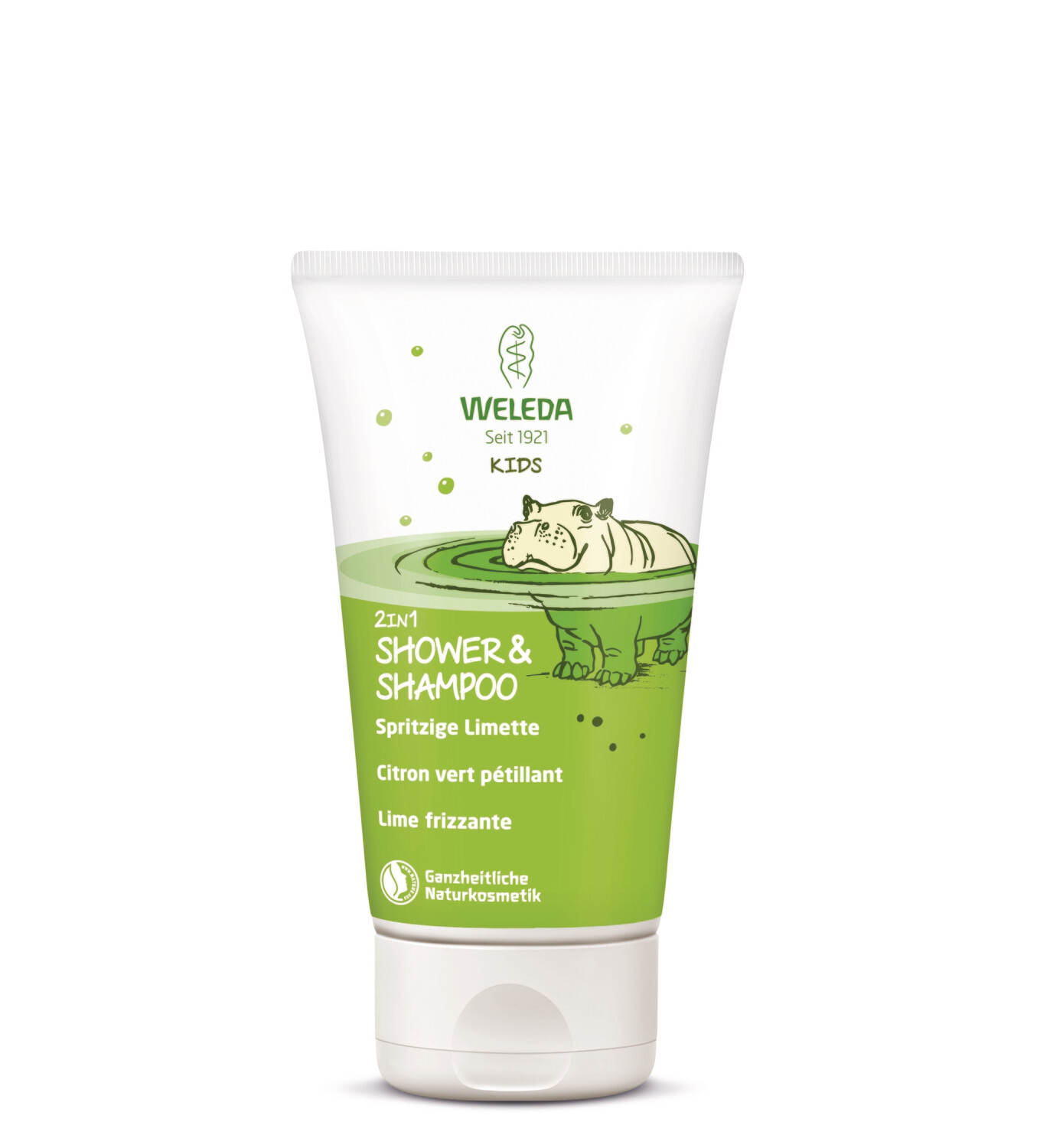 Kids 2in1 Shower & Shampoo Spritzige Limette Weleda