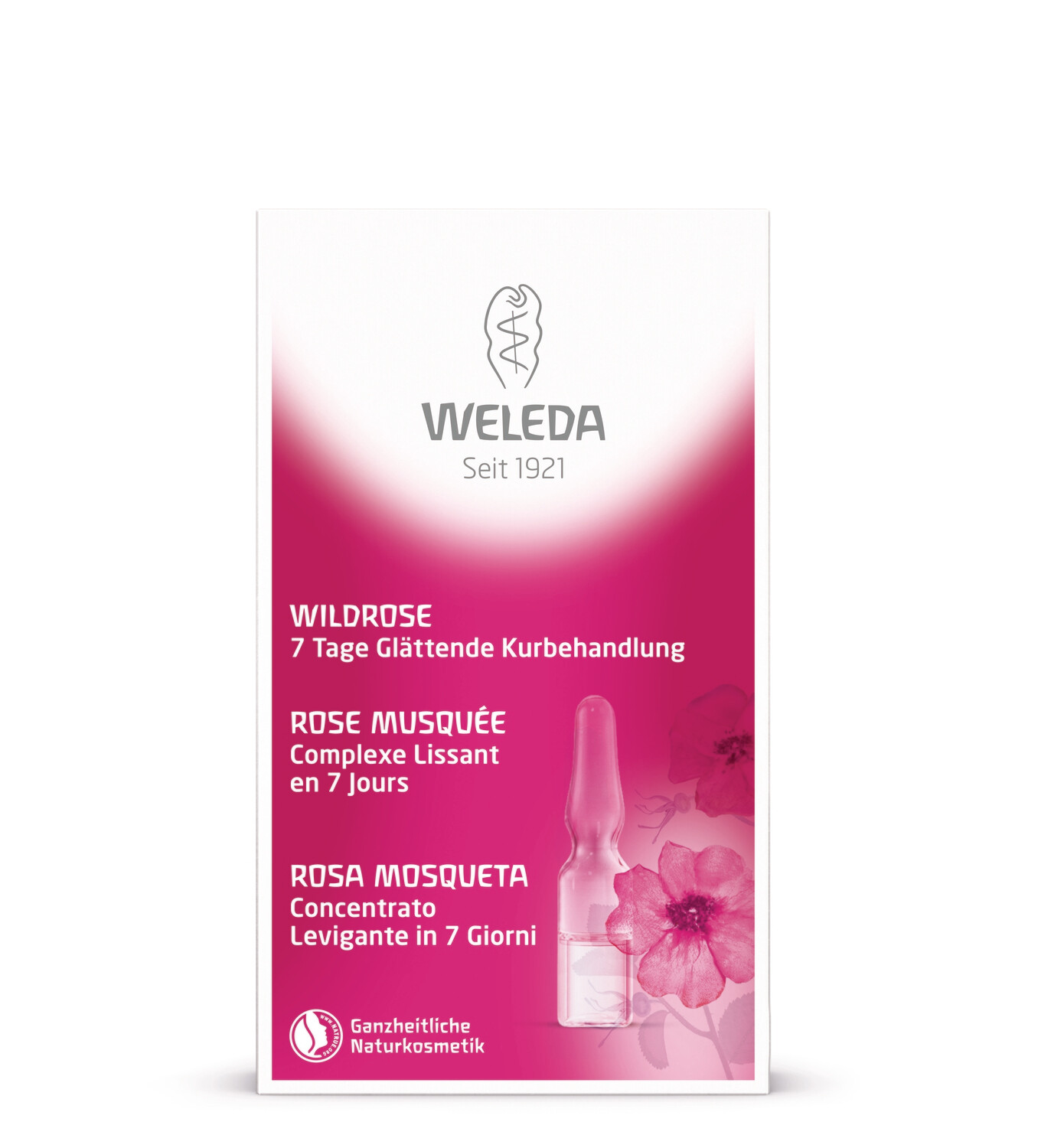 Wildrose 7 Tage Glättende Kurbehandlung 7x8 ml Weleda