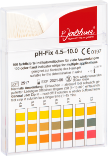 PH INDIKATORSTÄBCHEN Inhalt: 100 Stück   Jentschura