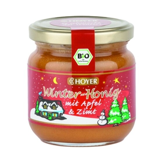 Honig Winterhonig Apfel und Zimt Glas 250 g
