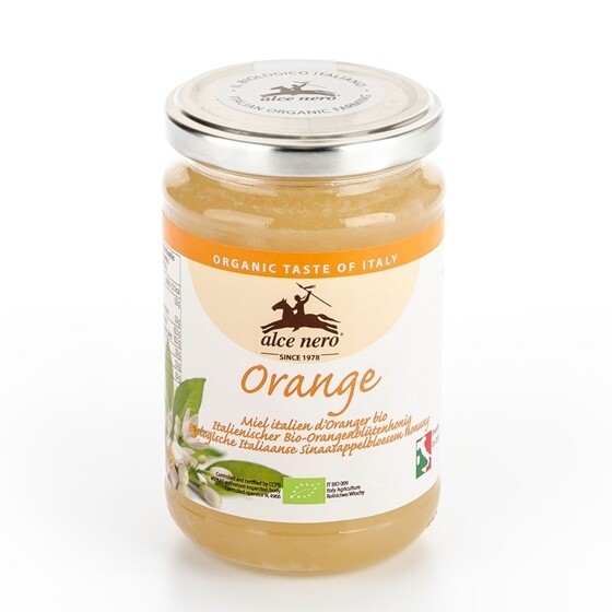 Honig Alce Nero Zitrusfrüchtehonig, EU Bio 400 g