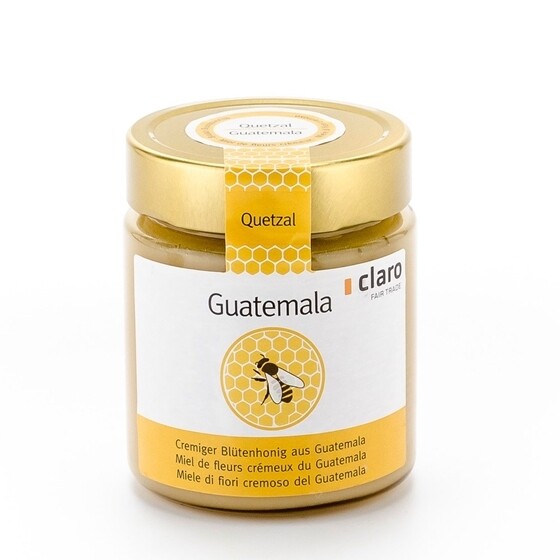 Honig Claro Fair Trade Blütenhonig cremig aus Guatemala Dose 500 g CHF 9.90.-
