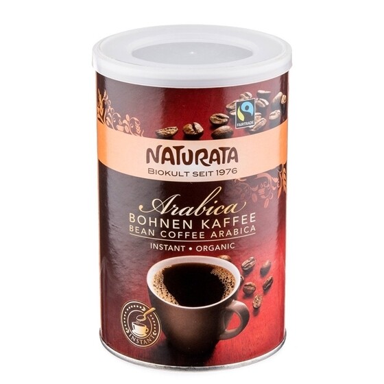 Kaffee Naturata Bio Bohnenkaffee Arabica Instant Dose 100 g