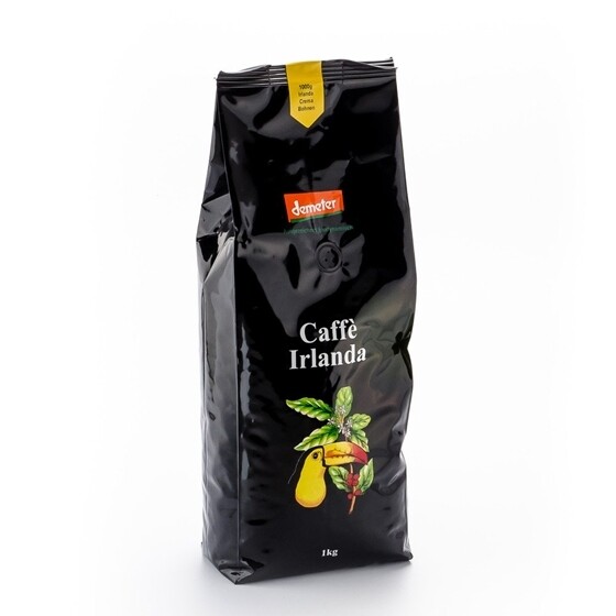 Kaffee Henauer Bio Demeter Kaffee Irlanda Crema gemahlen Beutel 1 kg