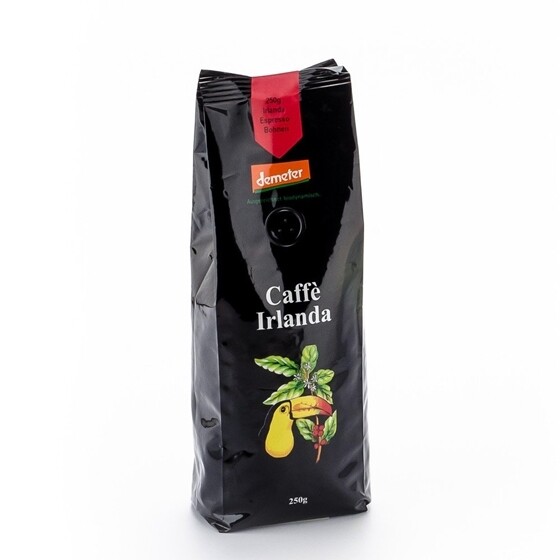Kaffee Henauer Bio Demeter Kaffee Irlanda Espresso Bohnen Beutel 250 g