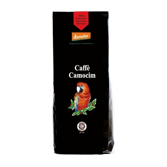 Kaffee Henauer Bio Demeter Camocim Kaffee Espresso Bohnen Beutel 1 kg