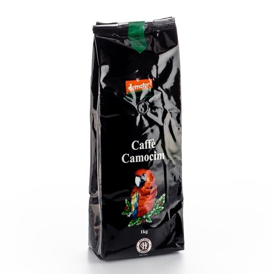 Kaffee Henauer Bio Demeter Kaffee Camocim Crema Bohnen Beutel 1 kg