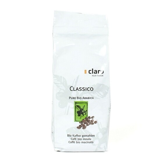 Kaffee Claro Fair Trade Bio Kaffee Classico gemahlen Beutel 4x 250 g