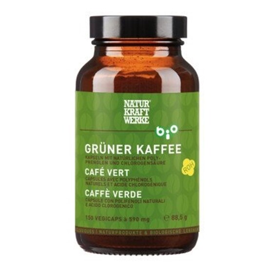 Kaffee Grüner Kaffee NaturKraftWerke Bio Glas 89 g