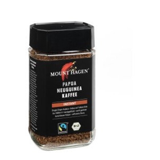 Kaffee Mount Hagen Bio Bohnenkaffee löslich, entkoffeiniert Glas 100 g