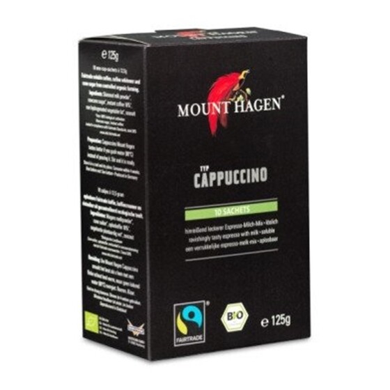 Kaffee Mount Hagen Bio Cappuccino instant Pack 125 g