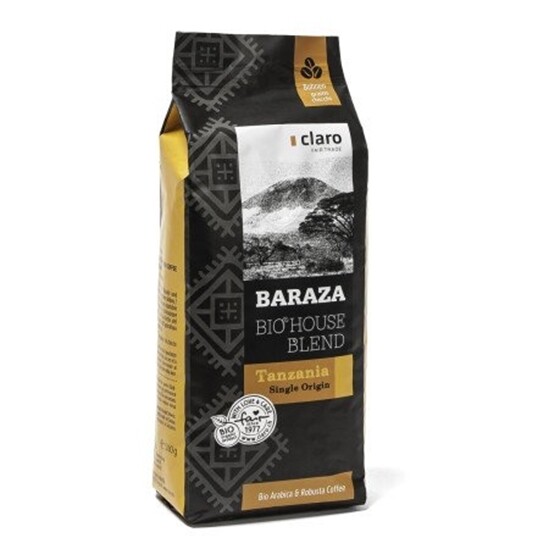 Kaffee Claro Fair Trade Bio Baraza' Kaffee Bohnen Beutel 500 g