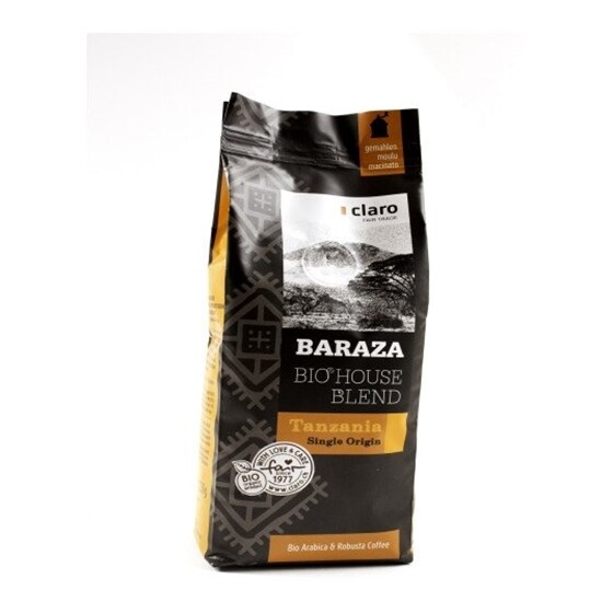 Kaffee Claro Fair Trade Bio Baraza' Kaffee gemahlen Beutel 250 g