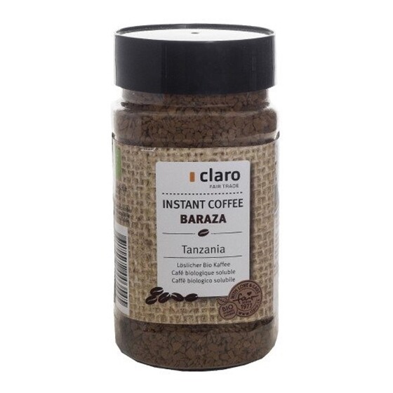 Kaffee Claro Fair Trade Bio Baraza - Instantkaffee Glas 100 g