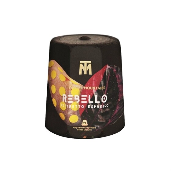 Kaffee Rebello Ristretto Biofarm Bio Kaffeekapseln Dose 21 Stück