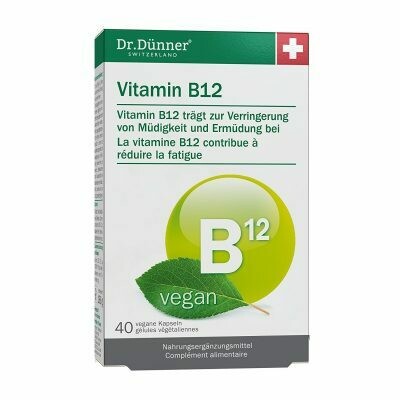 B 12 Dr.Dünner Vitamin B 12 vegane Kapseln