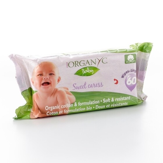 Feuchttücher Organyc  Baby Box 60 Stück