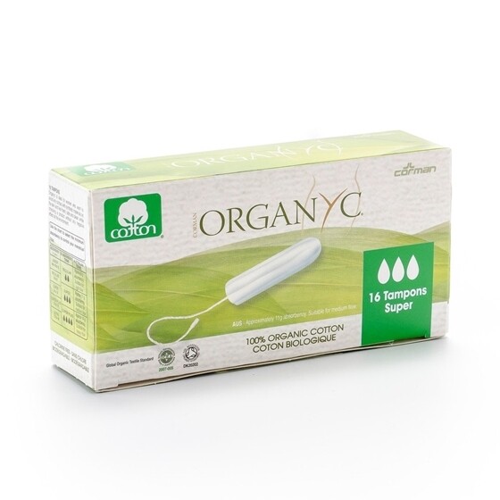 Tampons Organyc  Super Pack 16 Stück
