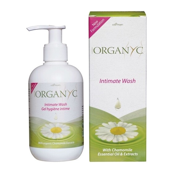 Intim-Waschgel Organyc  mit Kamille Flasche 250 ml