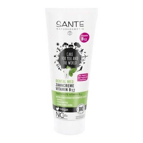 Zahncreme Dental med Vitamin B12 Sante  Tube 75 ml