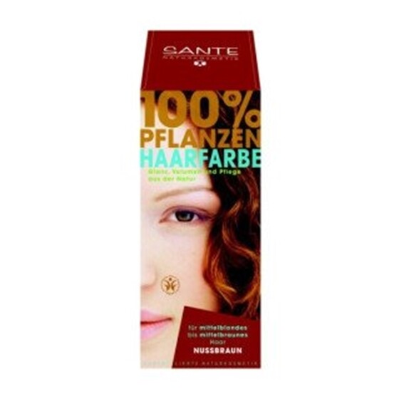 Sante Pflanzen haar farbe nussbraun Pack 100 g