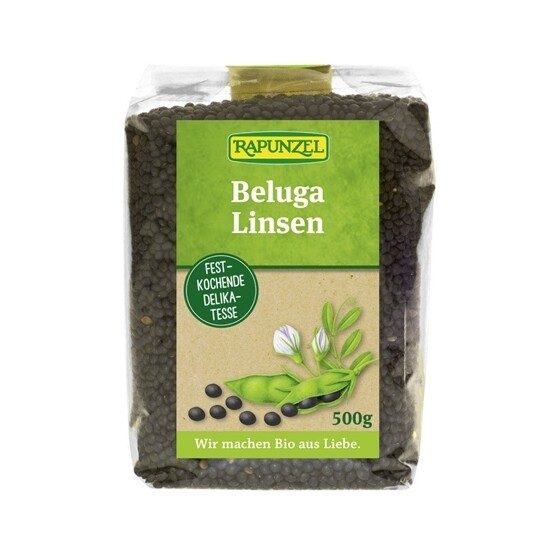 Rapunzel Bio Linsen Beluga Beutel 500 g