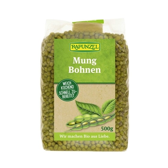 Rapunzel Bio Mung bohnen Beutel 500 g