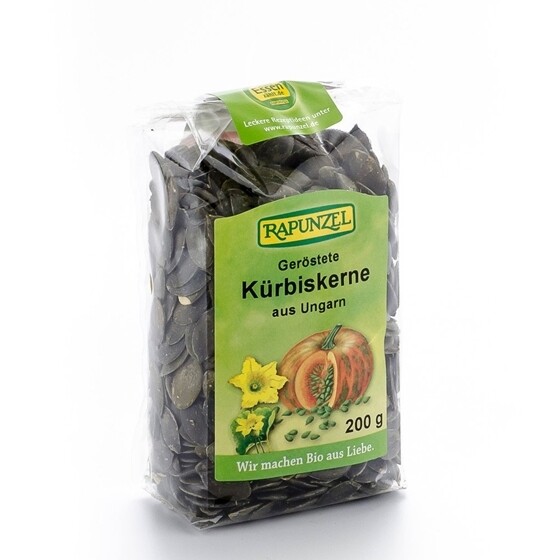 Rapunzel Bio Kürbiskerne geröstet Beutel 200 g