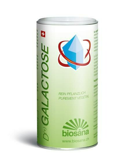 GALACTOSE D (+)  Pulver rein pflanzlich	300 g	Biosana