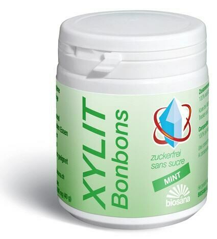 XYLIT Bonbons Mint 80 Stk. Biosana