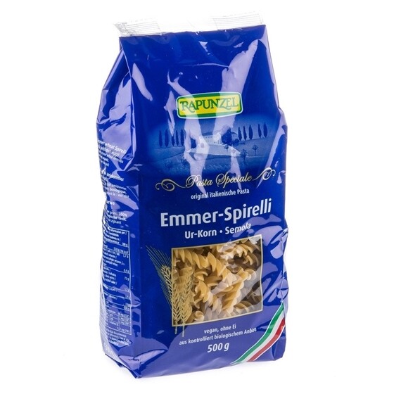 Emmer-Spirelli semola Rapunzel Bio  Beutel 500 g