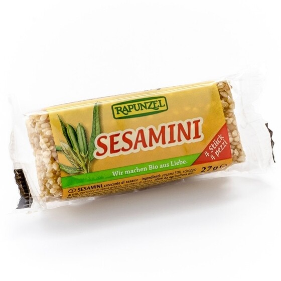 Sesamini Sesam-Krokant Rapunzel Bio Stück 24x27 g