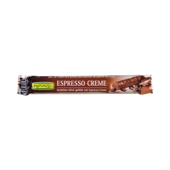 Zartbitter-Schokolade-Stick mit Espresso-Creme Rapunzel Bio Stück 24 x 22 g