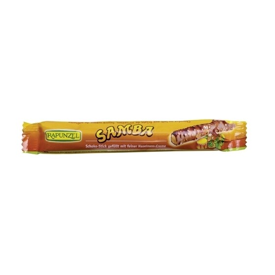 Schokolade-Stick Samba mit Haselnuss Rapunzel Bio Stück 24 x 22 g