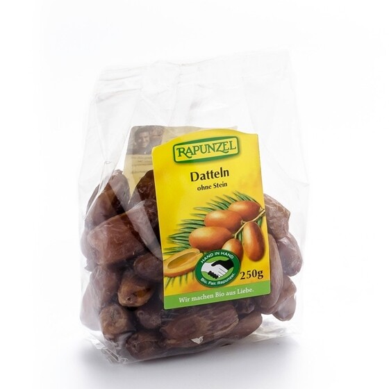 Datteln Deglet Nour ohne Stein Beutel Rapunzel Bio 250 g