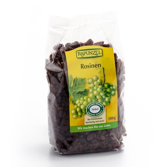 Rosinen Beutel Rapunzel Bio  500 g