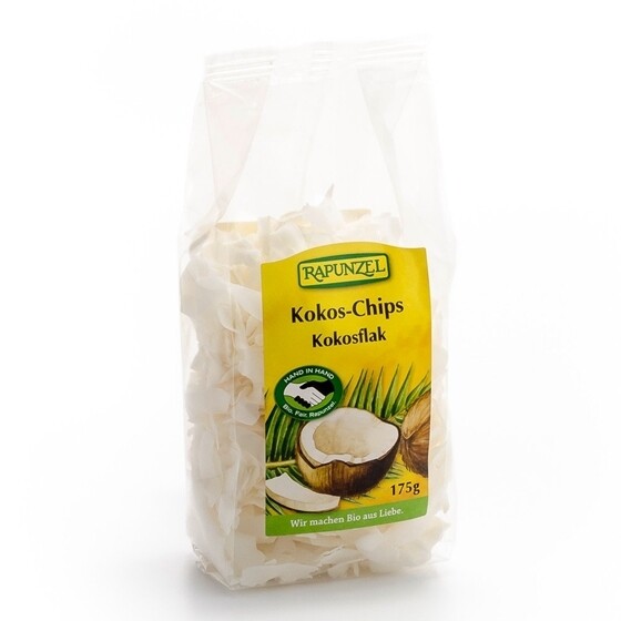 Kokos Chips Rapunzel Bio Beutel 175 g
