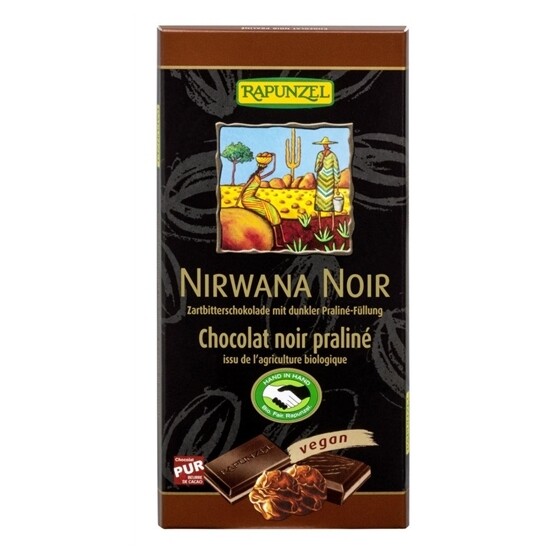 Rapunzel Bio Schokolade Noir Nirwana HIH Tafel 12 x 100 g