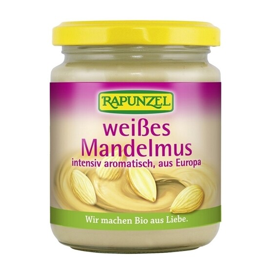Mandelmus weiss Rapunzel Bio  Glas 500 g