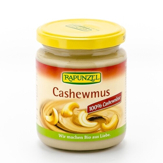 Cashewmus Glas Rapunzel Bio 250 g