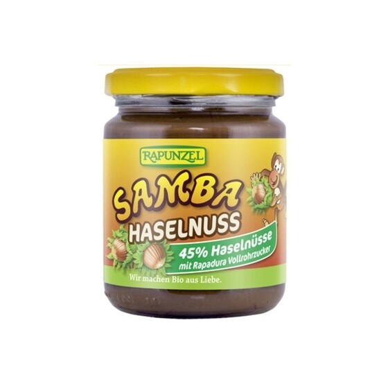 Samba Haselnuss Rapunzel Bio Glas 250 g