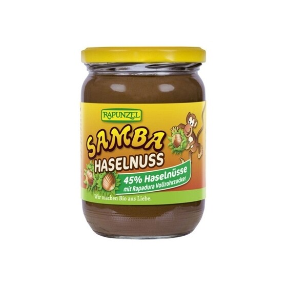 Samba Haselnuss Rapunzel Bio Glas 500 g