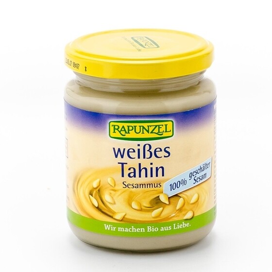 Tahin weiss ohne Salz Rapunzel Bio Glas 250 g