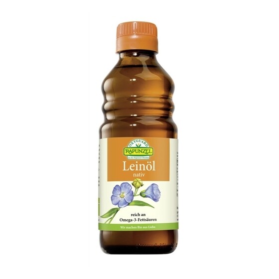 Leinöl nativ OXYGUARD Rapunzel Bio Flasche 250 ml/