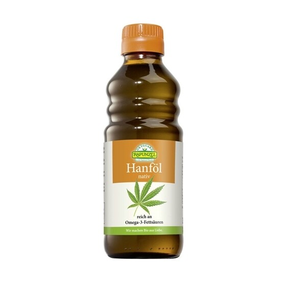 Hanföl nativ OXYGUARD Rapunzel Bio 250 ml