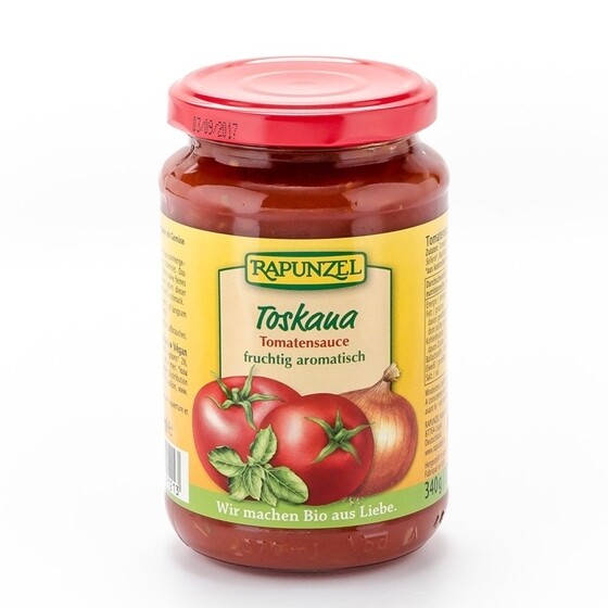 Tomaten Arrabbiata Rapunzel Bio Sauce  Glas 3 x  340 g